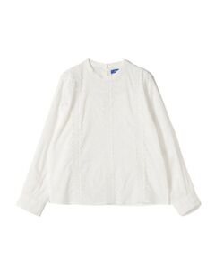 SHIPS / シップス シャツ・ブラウス | Fanaka:〈手洗い可能〉ウェーブ レース 刺繍 ブラウス