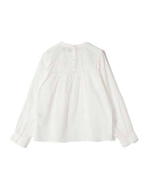 SHIPS / シップス シャツ・ブラウス | Fanaka:〈手洗い可能〉ウェーブ レース 刺繍 ブラウス | 詳細1