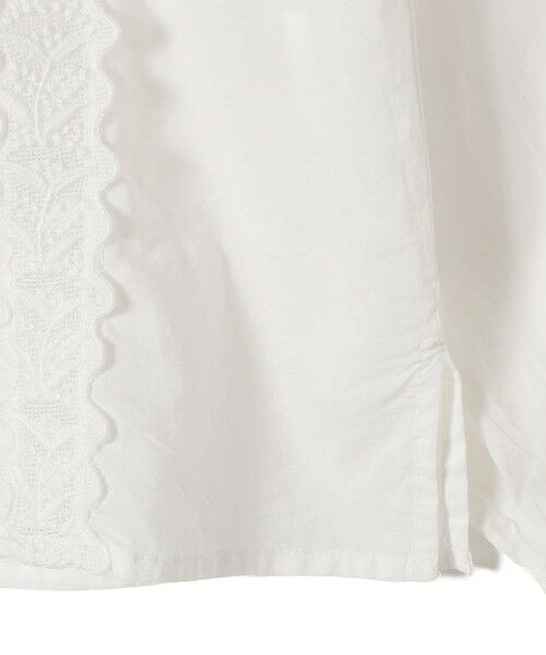 SHIPS / シップス シャツ・ブラウス | Fanaka:〈手洗い可能〉ウェーブ レース 刺繍 ブラウス | 詳細5