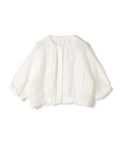 SHIPS / シップス シャツ・ブラウス | 《予約》【SHIPS別注】assiette: 〈手洗い可能〉麻 ナイロン ジャカード ブラウス