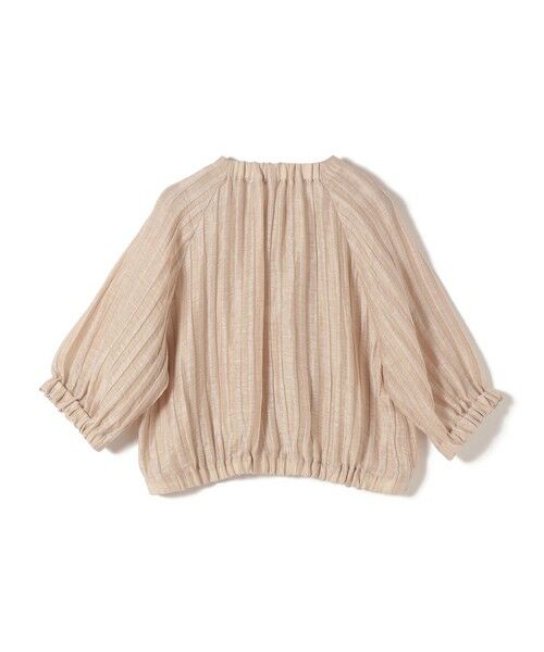 SHIPS / シップス シャツ・ブラウス | 《予約》【SHIPS別注】assiette: 〈手洗い可能〉麻 ナイロン ジャカード ブラウス | 詳細1