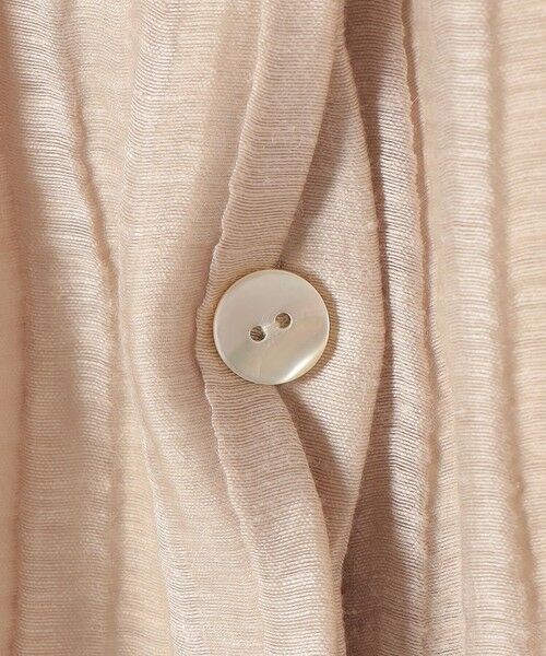 SHIPS / シップス シャツ・ブラウス | 《予約》【SHIPS別注】assiette: 〈手洗い可能〉麻 ナイロン ジャカード ブラウス | 詳細5