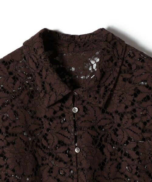 SHIPS / シップス シャツ・ブラウス | 〈手洗い可能〉レース シャツ 羽織 2 | 詳細11