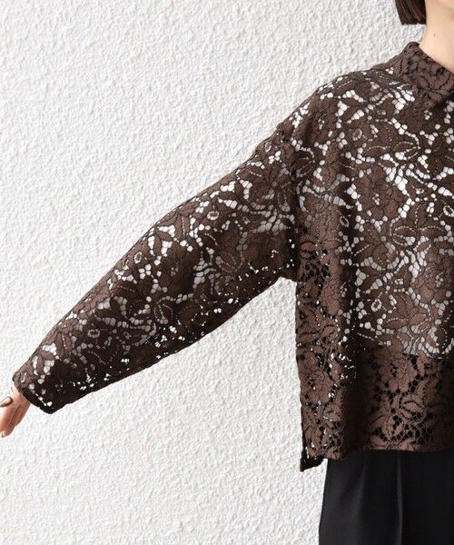 SHIPS / シップス シャツ・ブラウス | 〈手洗い可能〉レース シャツ 羽織 2 | 詳細18