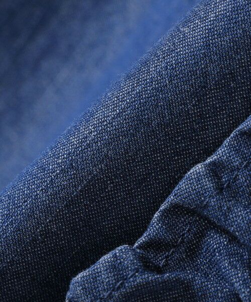 SHIPS / シップス シャツ・ブラウス | 《予約》【WEB限定】〈手洗い可能〉ライト オンス フリル デニム 半袖 シャツ | 詳細26