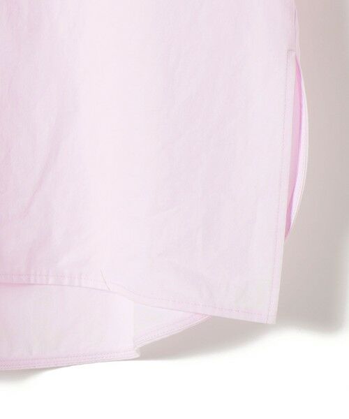 SHIPS / シップス シャツ・ブラウス | 《予約》〈手洗い可能〉無地/ストライプ スキッパー サイド スリット 半袖 シャツ | 詳細28