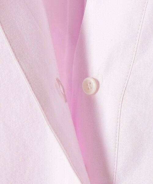 SHIPS / シップス シャツ・ブラウス | 《予約》〈手洗い可能〉無地/ストライプ スキッパー サイド スリット 半袖 シャツ | 詳細29