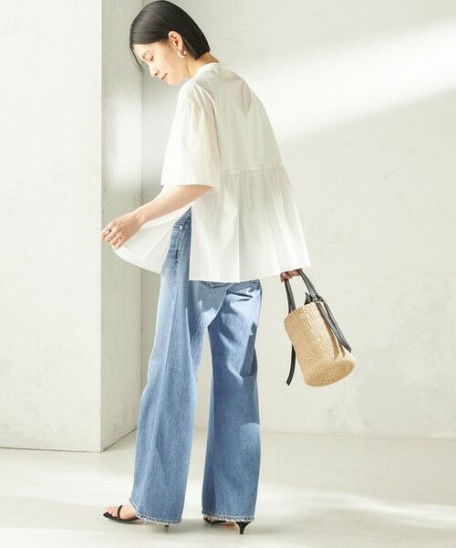 SHIPS / シップス シャツ・ブラウス | 《予約》〈接触冷感 / 撥水加工〉TEXBRID(R) タフタ ショート スリーブ 羽織 シャツ | 詳細2