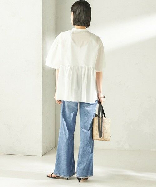 SHIPS / シップス シャツ・ブラウス | 《予約》〈接触冷感 / 撥水加工〉TEXBRID(R) タフタ ショート スリーブ 羽織 シャツ | 詳細3