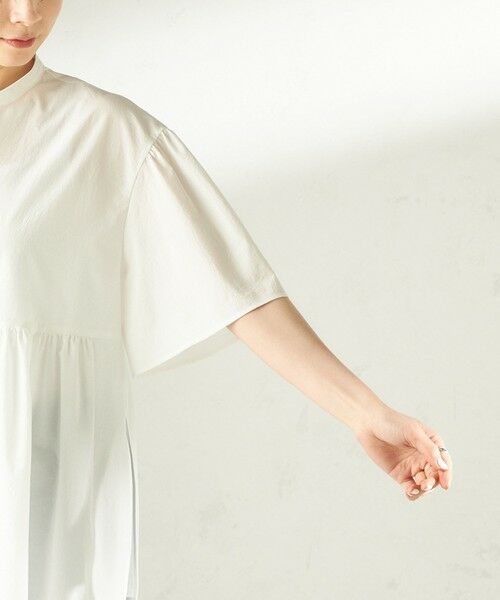 SHIPS / シップス シャツ・ブラウス | 《予約》〈接触冷感 / 撥水加工〉TEXBRID(R) タフタ ショート スリーブ 羽織 シャツ | 詳細16