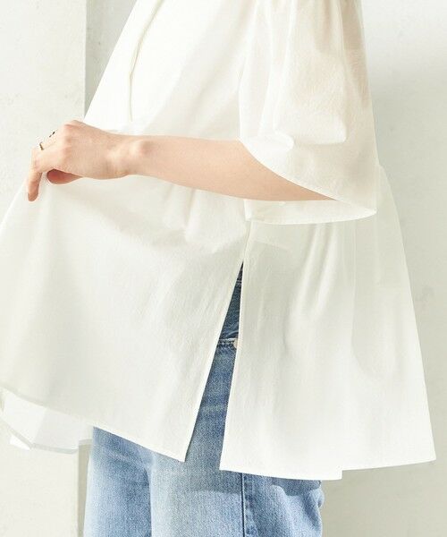 SHIPS / シップス シャツ・ブラウス | 〈接触冷感 / 撥水加工〉TEXBRID(R) タフタ ショート スリーブ 羽織 シャツ | 詳細19