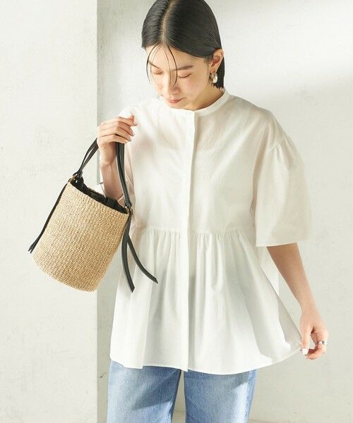 SHIPS / シップス シャツ・ブラウス | 《予約》〈接触冷感 / 撥水加工〉TEXBRID(R) タフタ ショート スリーブ 羽織 シャツ | 詳細6