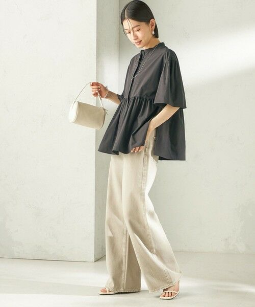 SHIPS / シップス シャツ・ブラウス | 《予約》〈接触冷感 / 撥水加工〉TEXBRID(R) タフタ ショート スリーブ 羽織 シャツ | 詳細19