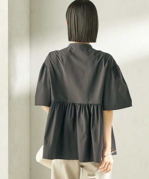 SHIPS / シップス シャツ・ブラウス | 《予約》〈接触冷感 / 撥水加工〉TEXBRID(R) タフタ ショート スリーブ 羽織 シャツ | 詳細25