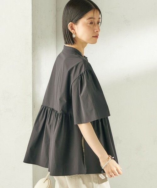 SHIPS / シップス シャツ・ブラウス | 《予約》〈接触冷感 / 撥水加工〉TEXBRID(R) タフタ ショート スリーブ 羽織 シャツ | 詳細26