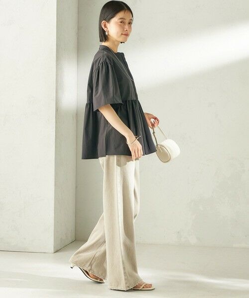 SHIPS / シップス シャツ・ブラウス | 〈接触冷感 / 撥水加工〉TEXBRID(R) タフタ ショート スリーブ 羽織 シャツ | 詳細28