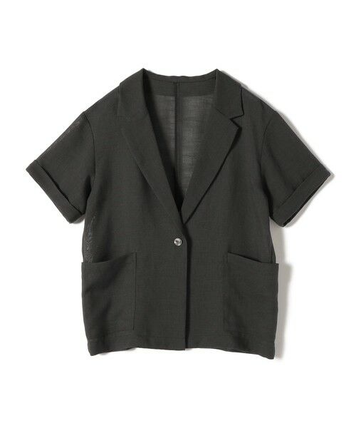 SHIPS / シップス シャツ・ブラウス | 《予約》〈手洗い可能〉麻調 メッシュ ジャケット シャツ | 詳細11