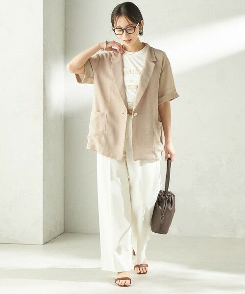 SHIPS / シップス シャツ・ブラウス | 《予約》〈手洗い可能〉麻調 メッシュ ジャケット シャツ | 詳細13