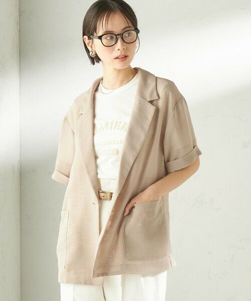 SHIPS / シップス シャツ・ブラウス | 《予約》〈手洗い可能〉麻調 メッシュ ジャケット シャツ | 詳細17
