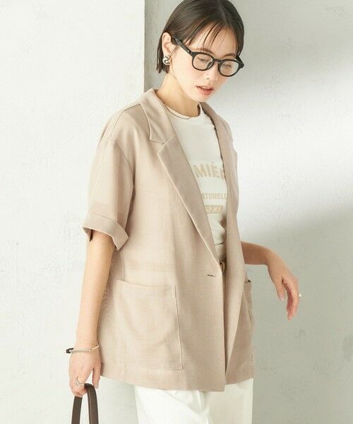 SHIPS / シップス シャツ・ブラウス | 《予約》〈手洗い可能〉麻調 メッシュ ジャケット シャツ | 詳細19