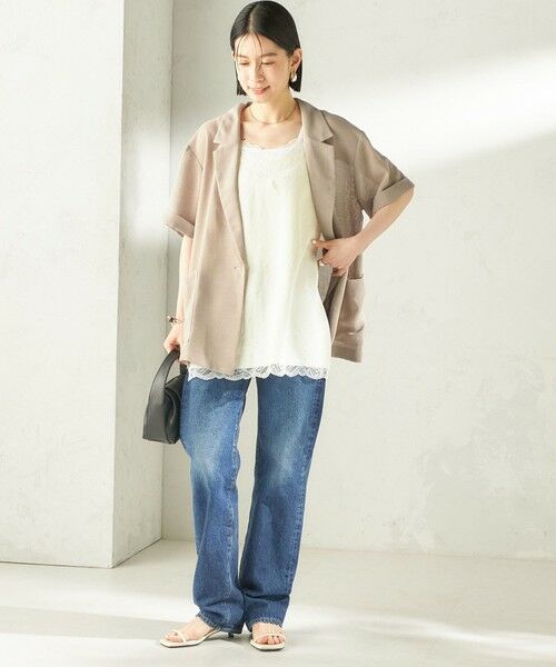 SHIPS / シップス シャツ・ブラウス | 《予約》〈手洗い可能〉麻調 メッシュ ジャケット シャツ | 詳細20