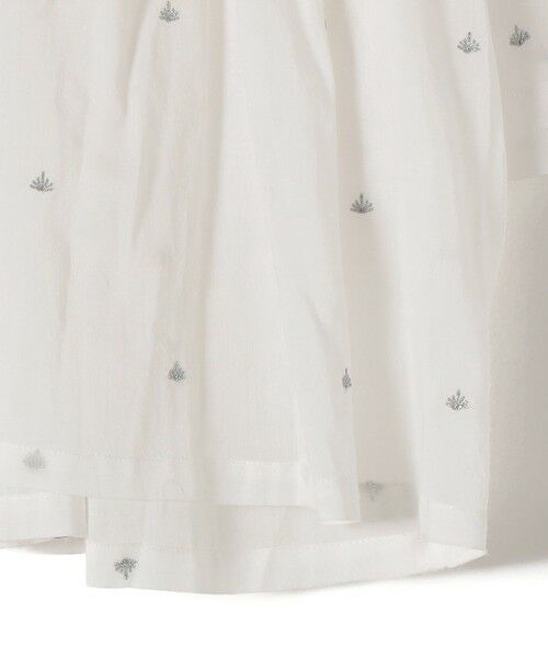 SHIPS / シップス シャツ・ブラウス | 《予約》〈手洗い可能〉コットン オーガンジー リーフ 刺繍 羽織 ブラウス | 詳細12