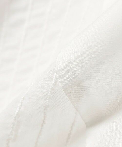 SHIPS / シップス シャツ・ブラウス | 《一部追加予約》〈手洗い可能〉シアー ボーダー フレア スリーブ 半袖 ブラウス | 詳細17