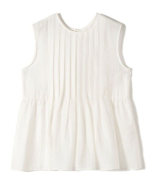 SHIPS / シップス シャツ・ブラウス | 《予約》〈手洗い可能〉シルク混 シアー 2WAY ノースリーブ ブラウス | 詳細10