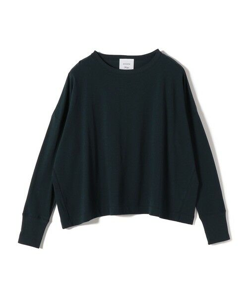 SHIPS / シップス カットソー | 【SHIPS別注】assiette:ワイド ロング スリーブ TEE（ネイビー）