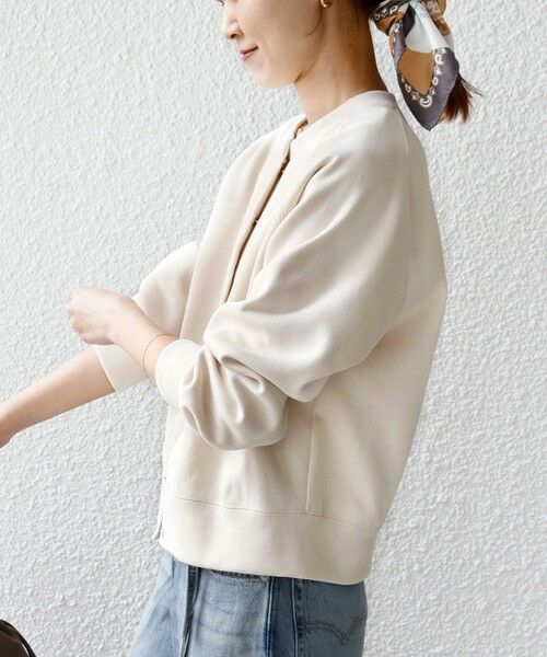 SHIPS / シップス カーディガン・ボレロ | 〈洗濯機可能〉コットン リブ スナップ ボタン カーディガン | 詳細8