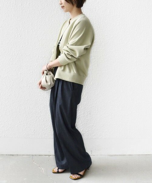 SHIPS / シップス カーディガン・ボレロ | 〈洗濯機可能〉コットン リブ スナップ ボタン カーディガン | 詳細13