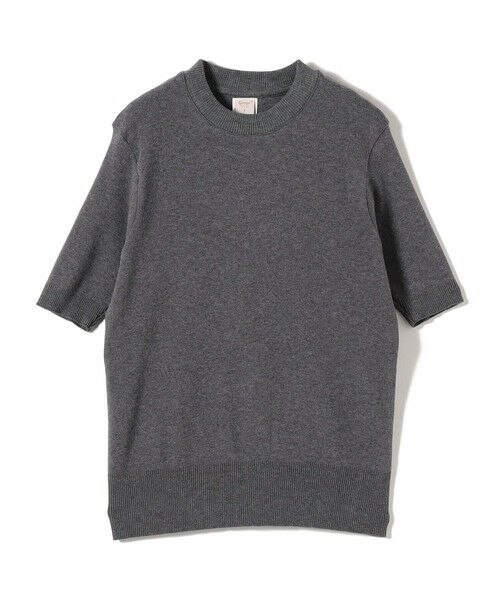 SHIPS / シップス カットソー（半袖以外） | gicipi:5分袖 プルオーバー（CRISTALLO）（グレー）