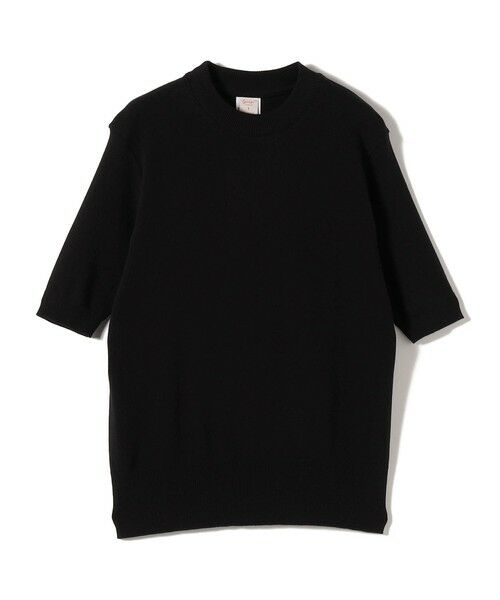 SHIPS / シップス カットソー（半袖以外） | gicipi:5分袖 プルオーバー（CRISTALLO）（ブラック）
