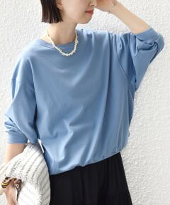 SHIPS / シップス カットソー（半袖以外） | 《一部追加予約》〈手洗い可能〉ハイゲージ ドルマン プルオーバー