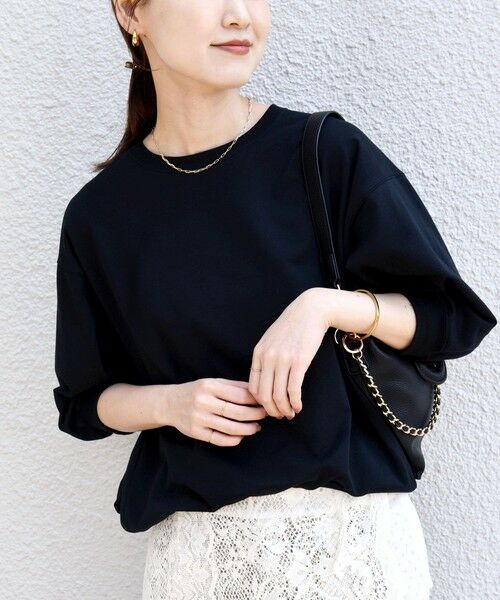 SHIPS / シップス カットソー（半袖以外） | 《一部追加予約》〈手洗い可能〉ハイゲージ ドルマン プルオーバー | 詳細17