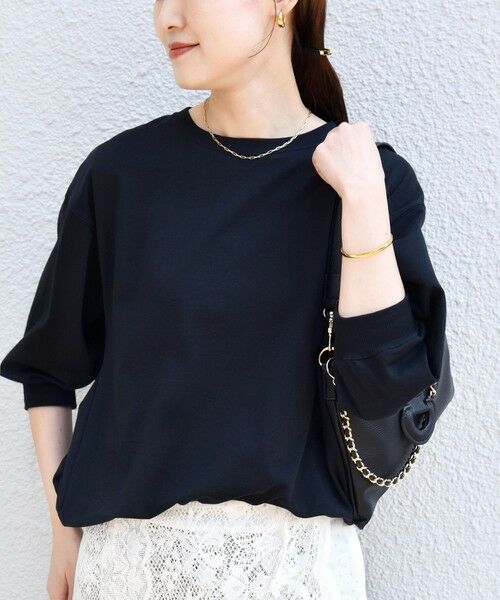 SHIPS / シップス カットソー（半袖以外） | 《一部追加予約》〈手洗い可能〉ハイゲージ ドルマン プルオーバー | 詳細18