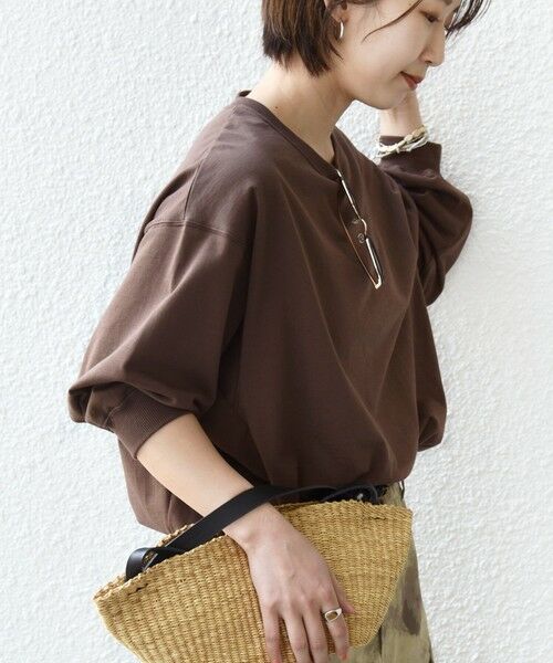 SHIPS / シップス カットソー（半袖以外） | 《一部追加予約》〈手洗い可能〉ハイゲージ ドルマン プルオーバー | 詳細30