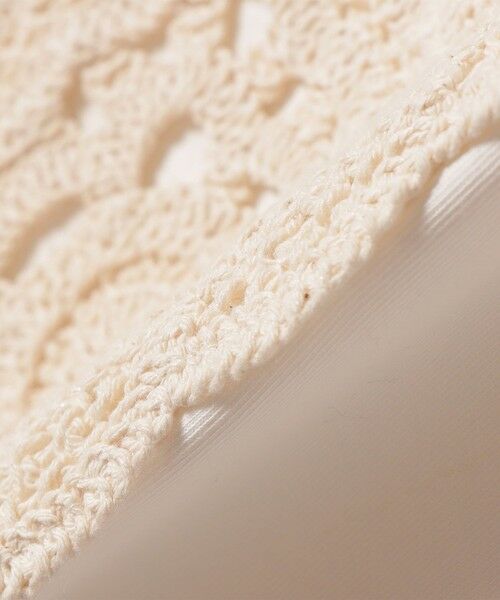 SHIPS / シップス Tシャツ | 《予約》【WEB限定】〈手洗い可能〉クロシェ ドッキング ショート スリーブ プルオーバー | 詳細12