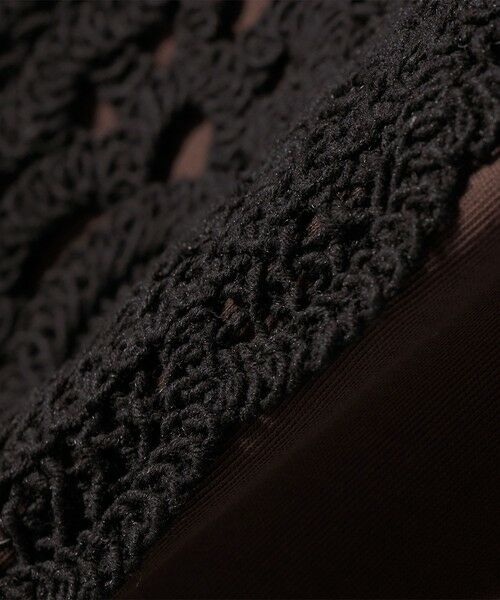 SHIPS / シップス Tシャツ | 《予約》【WEB限定】〈手洗い可能〉クロシェ ドッキング ショート スリーブ プルオーバー | 詳細26