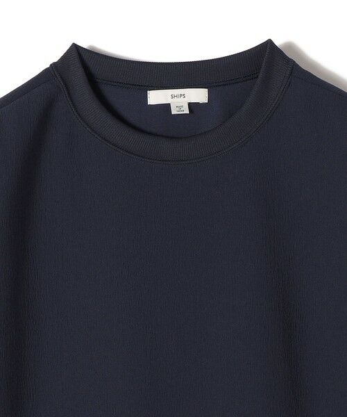 SHIPS / シップス カットソー | 〈洗濯機可能〉アンティーク ダンボール 袖 リブ プルオーバー | 詳細3