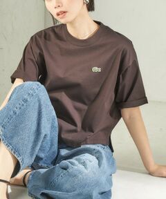 SHIPS / シップス Tシャツ | 《予約》【SHIPS別注】LACOSTE:〈手洗い可能〉五分袖 TEE