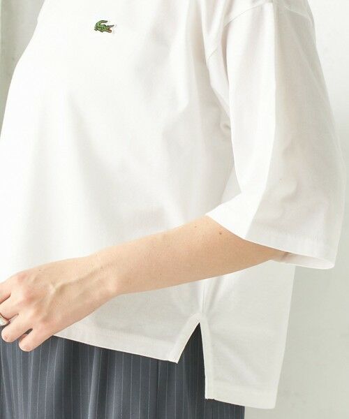 SHIPS / シップス Tシャツ | 【SHIPS別注】LACOSTE:〈手洗い可能〉五分袖 TEE | 詳細15