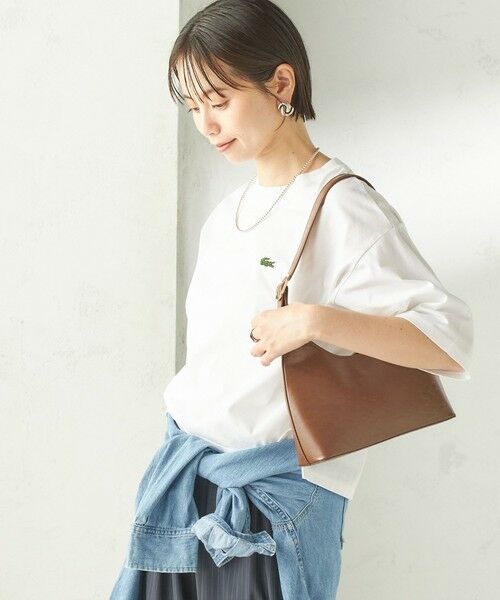 SHIPS / シップス Tシャツ | 《予約》【SHIPS別注】LACOSTE:〈手洗い可能〉五分袖 TEE | 詳細7