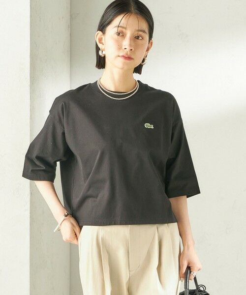 SHIPS / シップス Tシャツ | 《予約》【SHIPS別注】LACOSTE:〈手洗い可能〉五分袖 TEE | 詳細21