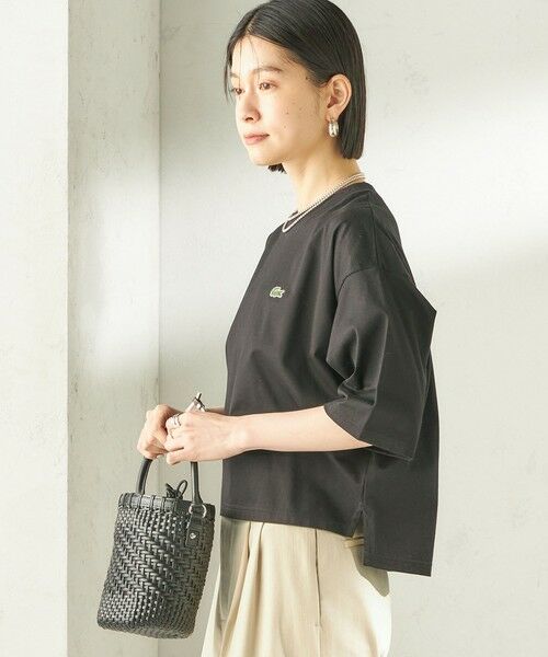 SHIPS / シップス Tシャツ | 《予約》【SHIPS別注】LACOSTE:〈手洗い可能〉五分袖 TEE | 詳細23