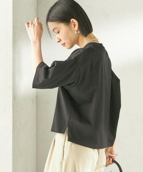 SHIPS / シップス Tシャツ | 《予約》【SHIPS別注】LACOSTE:〈手洗い可能〉五分袖 TEE | 詳細24