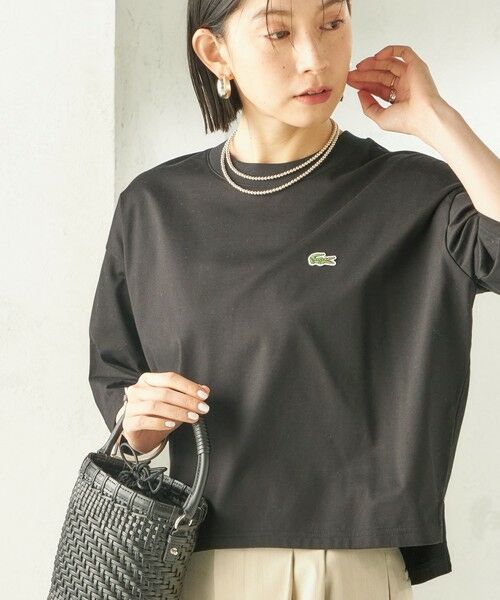 SHIPS / シップス Tシャツ | 《予約》【SHIPS別注】LACOSTE:〈手洗い可能〉五分袖 TEE | 詳細25