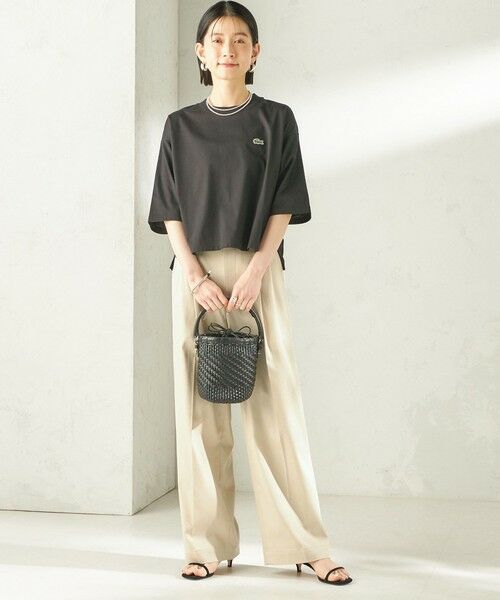 SHIPS / シップス Tシャツ | 《予約》【SHIPS別注】LACOSTE:〈手洗い可能〉五分袖 TEE | 詳細17