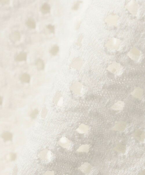 SHIPS / シップス カットソー | 《予約》〈手洗い可能〉アイレット ショート スリーブ プルオーバー | 詳細10