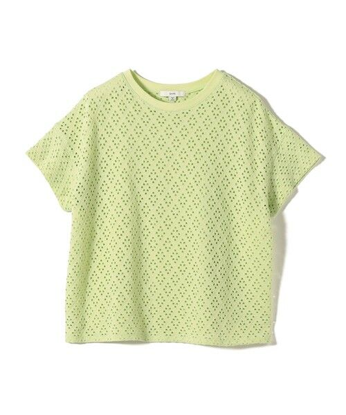 SHIPS / シップス カットソー | 《予約》〈手洗い可能〉アイレット ショート スリーブ プルオーバー | 詳細30